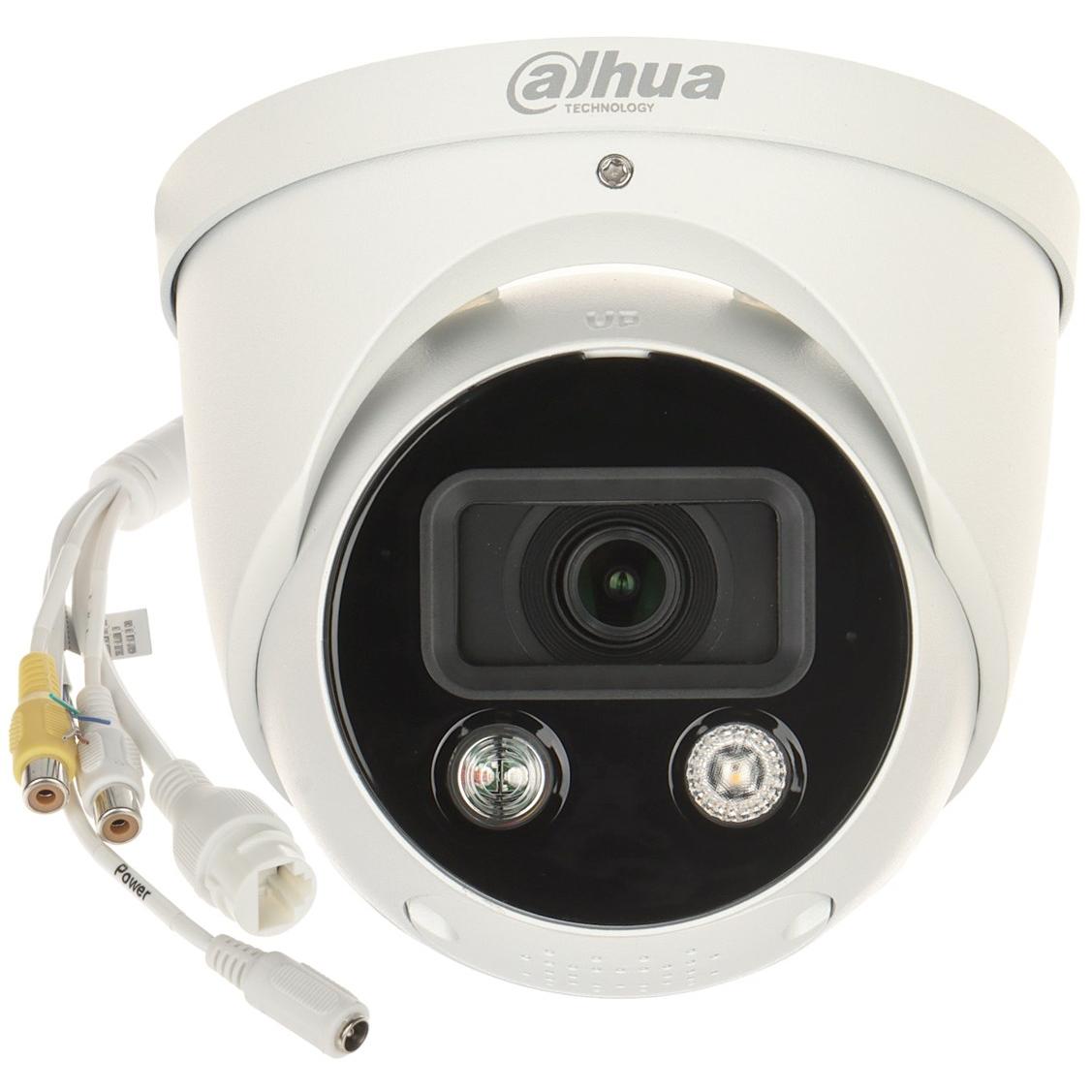 DAHUA Cámara S4 Dome WIZSENSE VÍDEO ANÁLISIS IP Exterior ONVIF PoE 5MP Starlight 2.8MM IPC-HDW3549H-AS-PV-S4