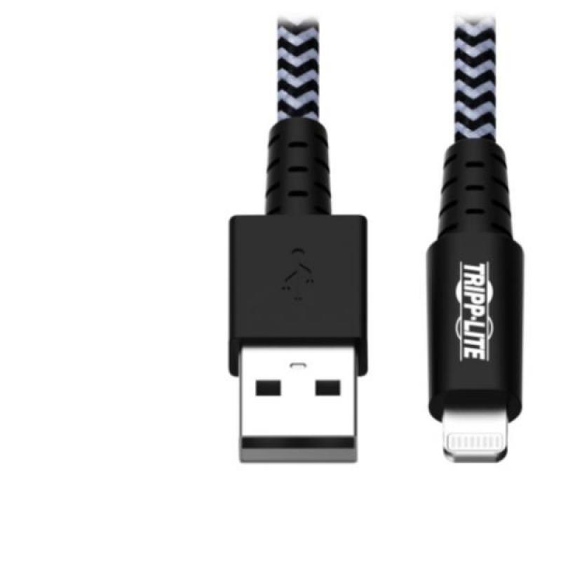 Tripp Lite series Cable de Sincronización y Carga USB A a Lightning para Servicio Pesado, Certificado MFi, M/M, 1.8 m