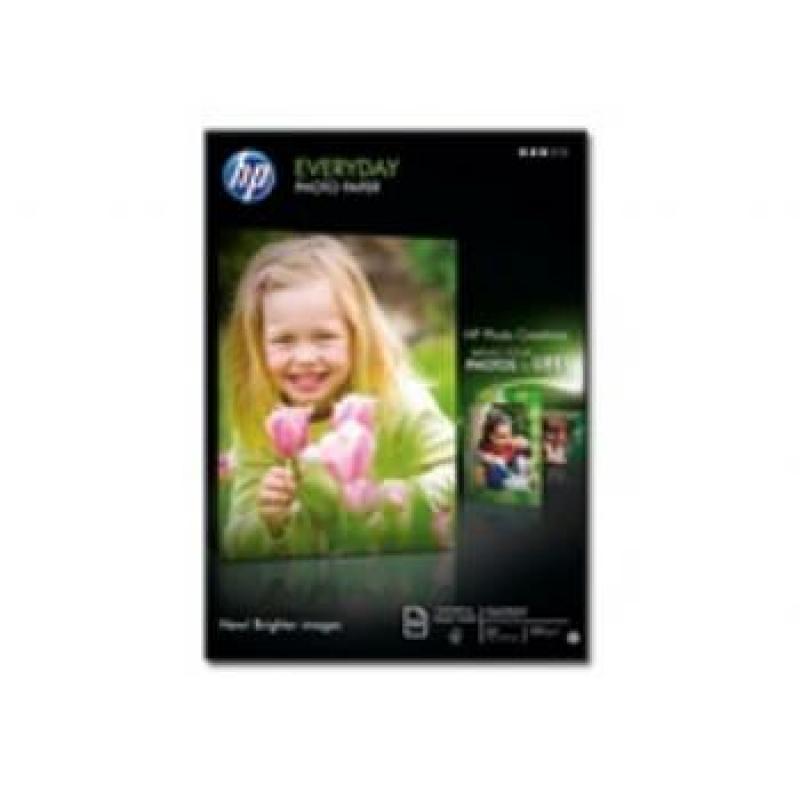 Hp Papel Fotografico Glossy 200G M2 100 Hojas