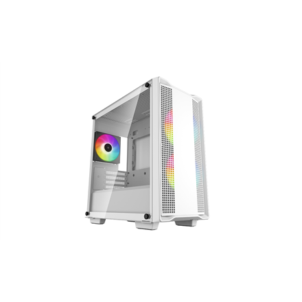 Deepcool | CAJA ARGB Micro-ATX | CC360 | Blanca | Mini-ITX / Micro-ATX | Fuente de alimentación incluida (No) | Longitud máxima ATX PS2: 160 mm