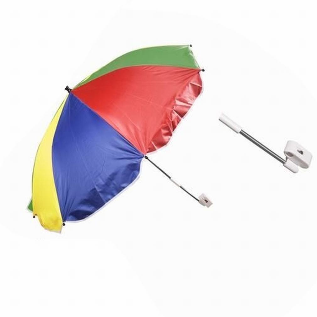 Gerimport Sombrilla Multicolor Gerimport para Silla de 110 Cm con Protección Solar UPF 50