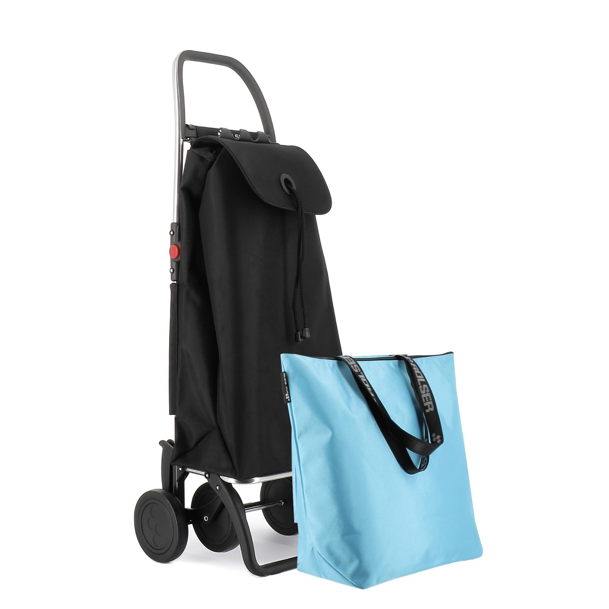 Combo Carro Rolser I Max Mf 4 Ruedas Plegable Bolsa Extra