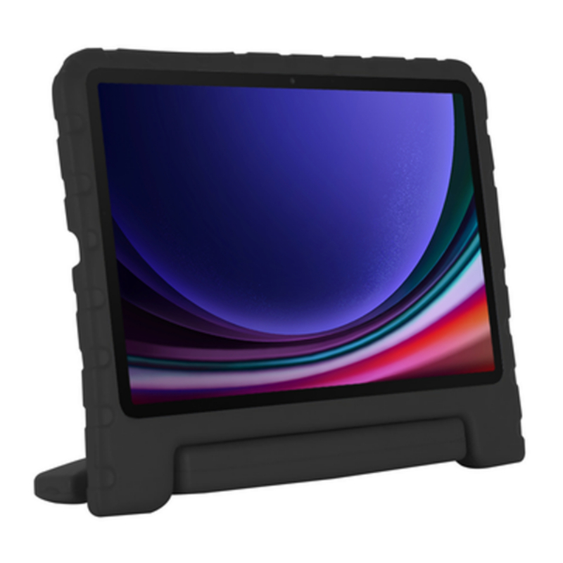 Funda kids tablet samsung galaxy tab s9/s9 fe negro just in case