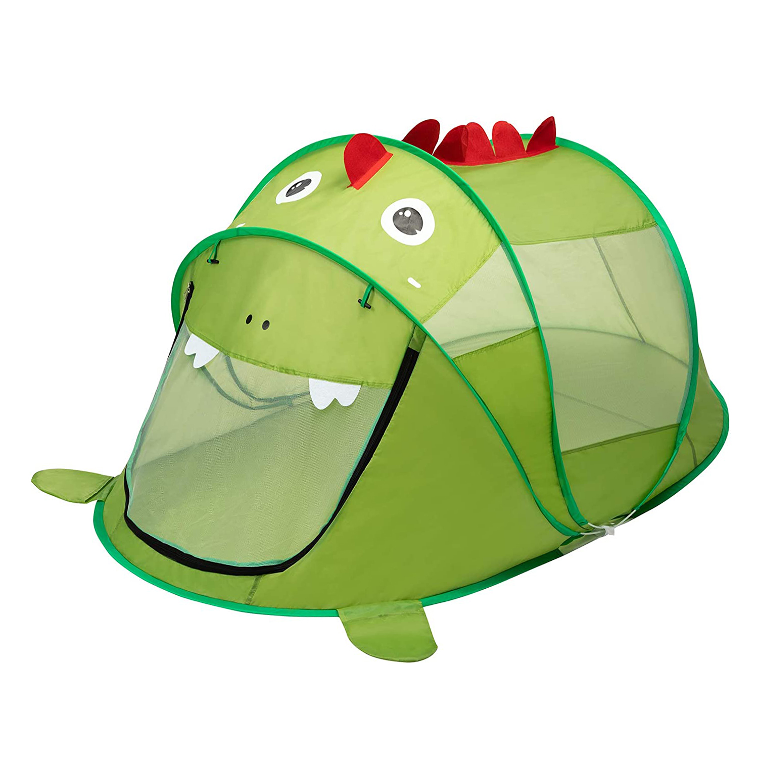 DAM. Tienda de campaña infantil Dinosaurio. 182x96cm. Juego al aire libre, plegable. Pop-up. 182x96x86cm.