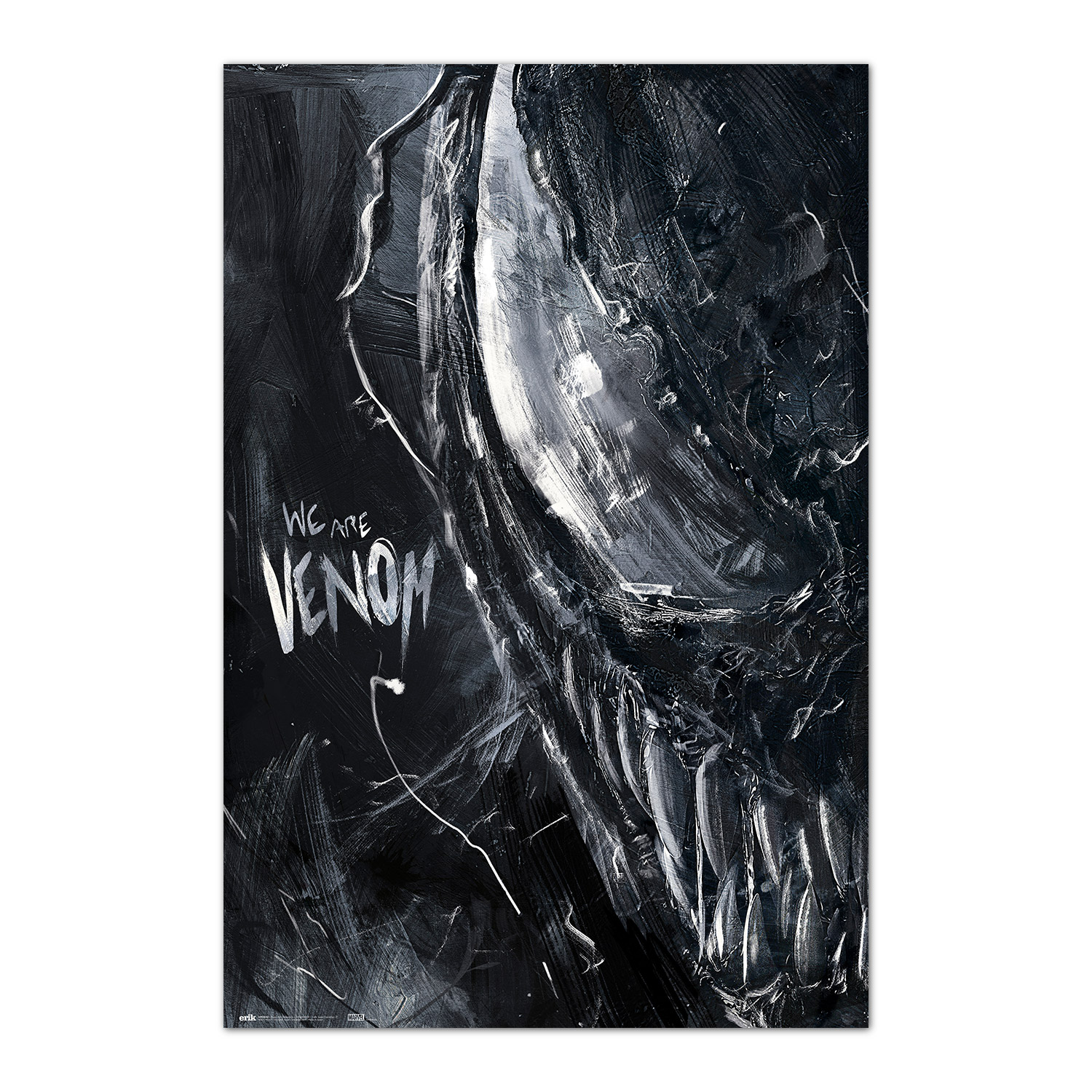 Poster marvel venom creepy