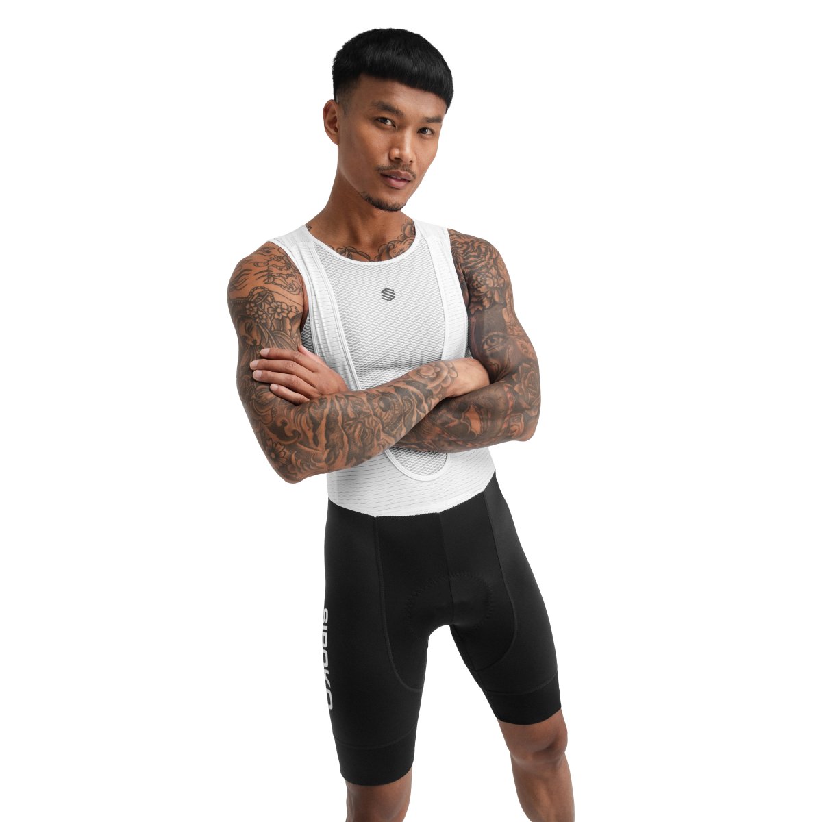 Siroko - Culotte Logo Pierna Corto Ciclismo para Hombre_