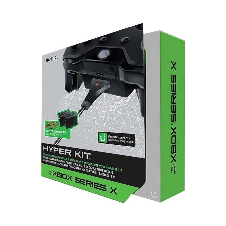 BIONIK HYPER KIT X (CABLE MAGNETICO 3M + 2 BATERIAS DE 1200 mAh)