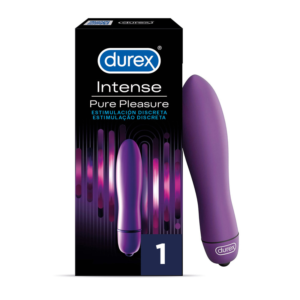 Durex Vibrador Mini Intense Orgasmic Pure Pleasure, Dildo Consolador Clítoris Mujer