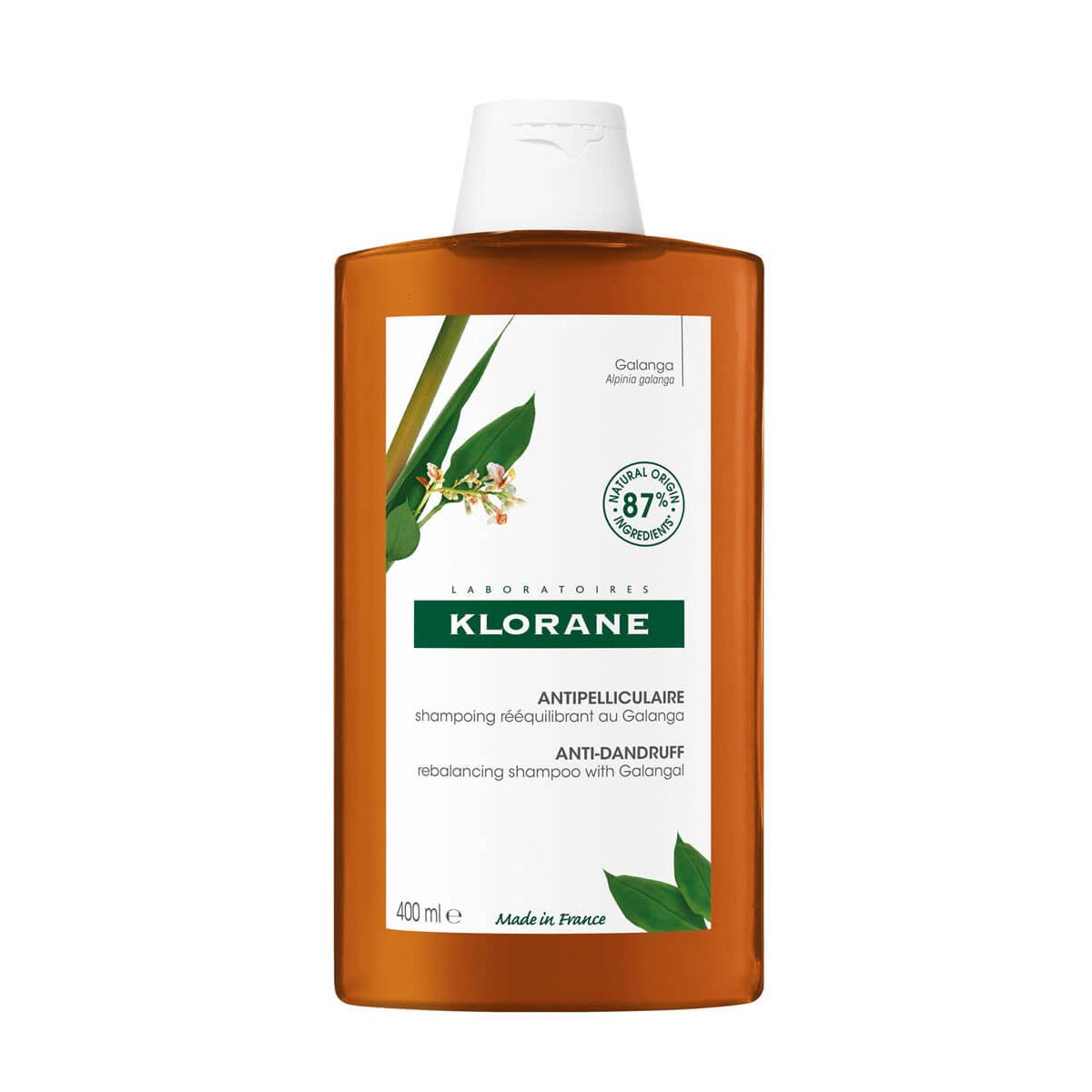 Klorane champu reequilibrante anticaspa galanga 400ml