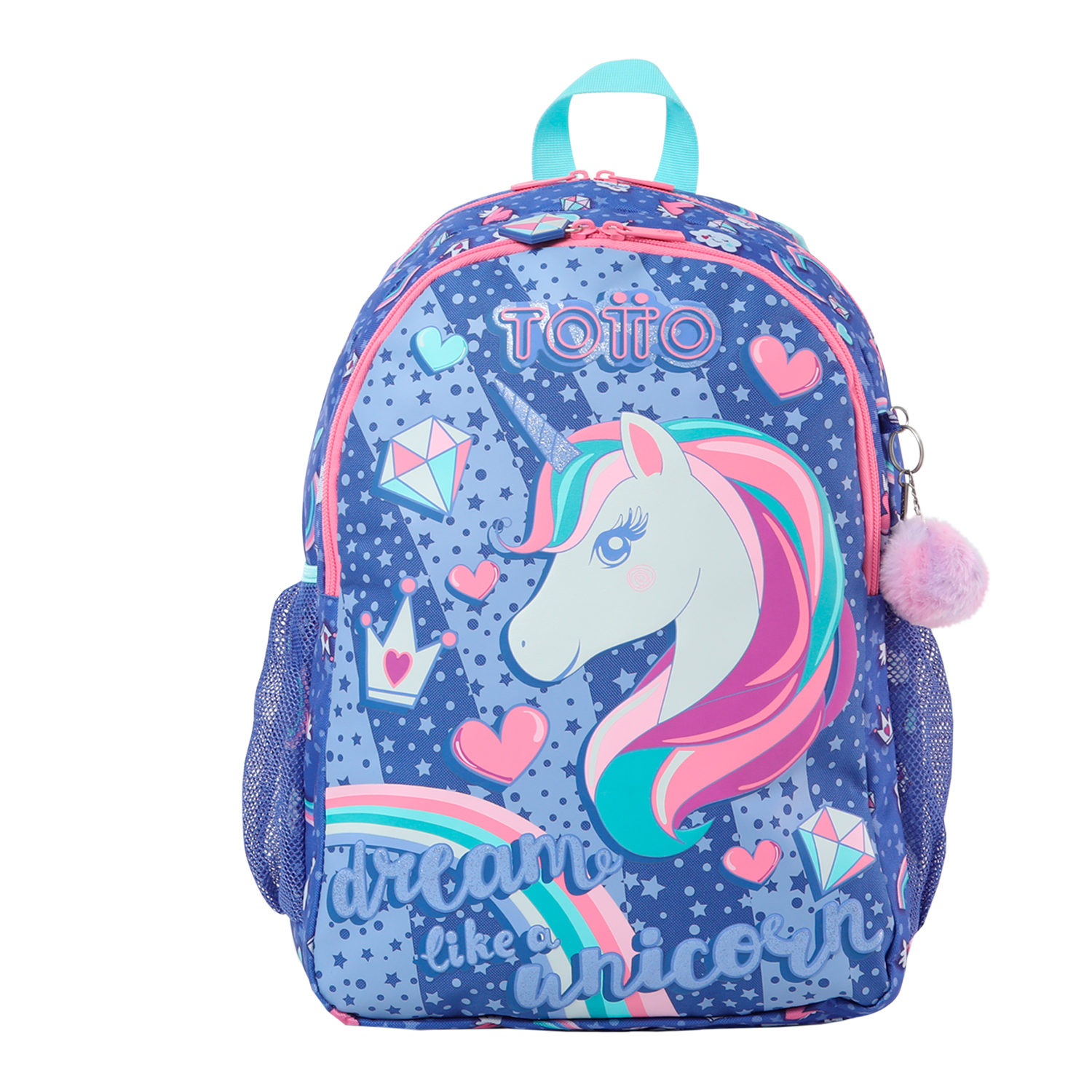 Totto Mochila escolar Uniwild Material: Poliéster 31.5 x 44 x 12 cm