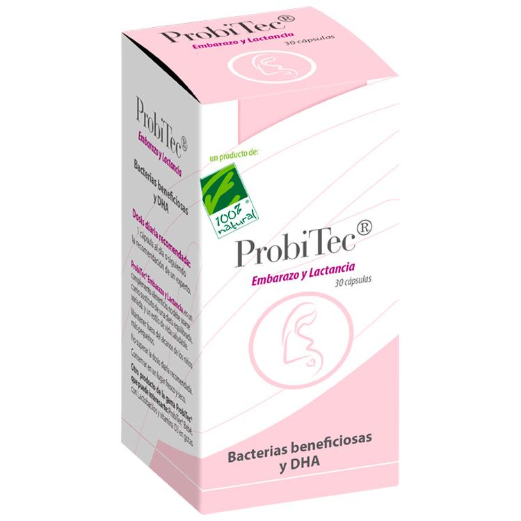 100% Natural Probitec Embarazo Láctancia 30 Cápsulas