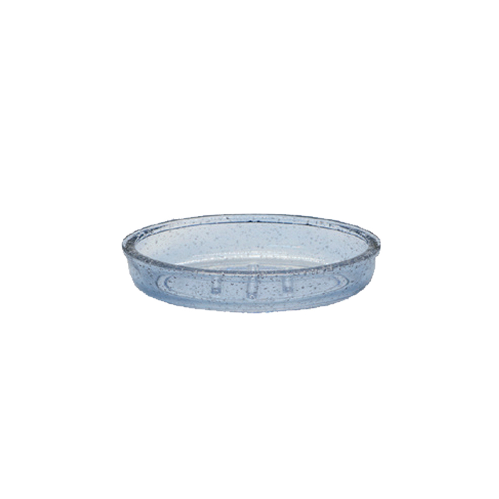 MSV Jabonera Harriet de Vidrio con Diseño Bonito para Baño