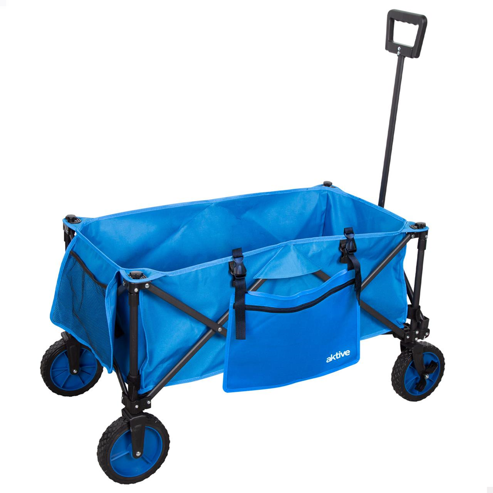 Carro de Playa Plegable 88X47X53/108 Cm Con Bolsillo Latera (Color Baby 62371)