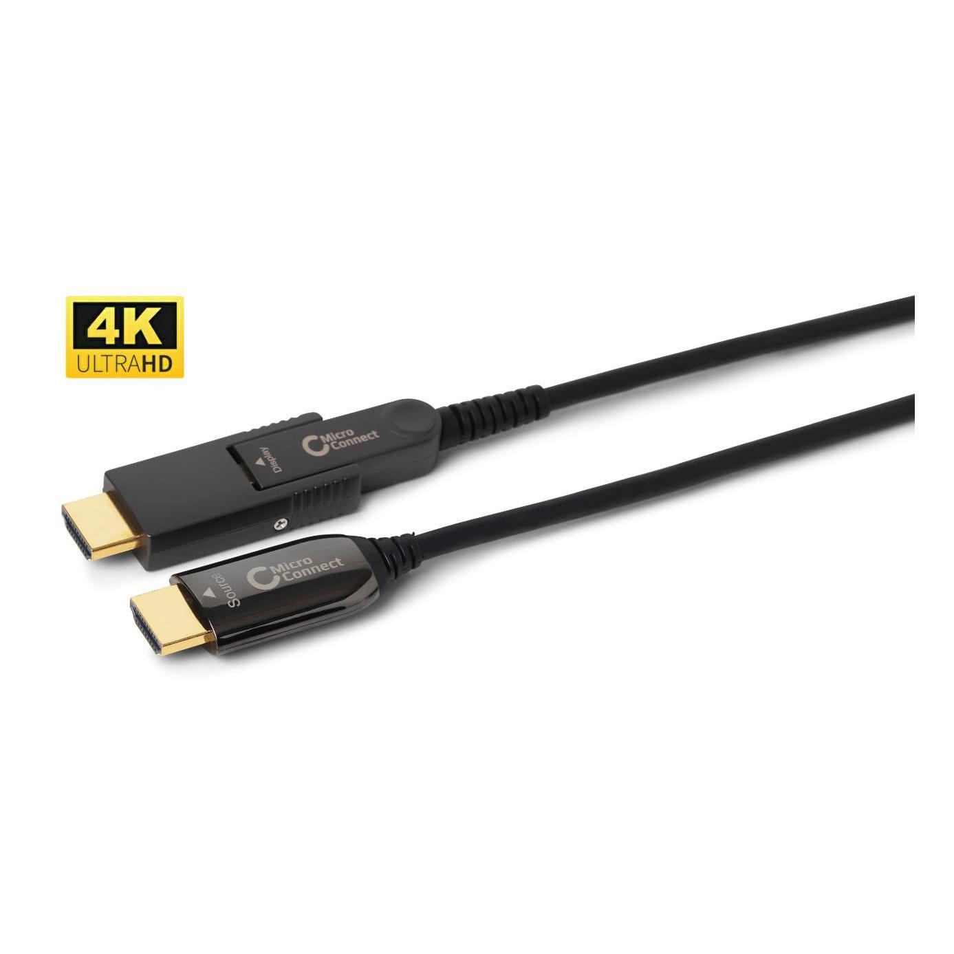 Microconnect Cable HDMI Activo de Alta Velocidad con Tecnología Óptica