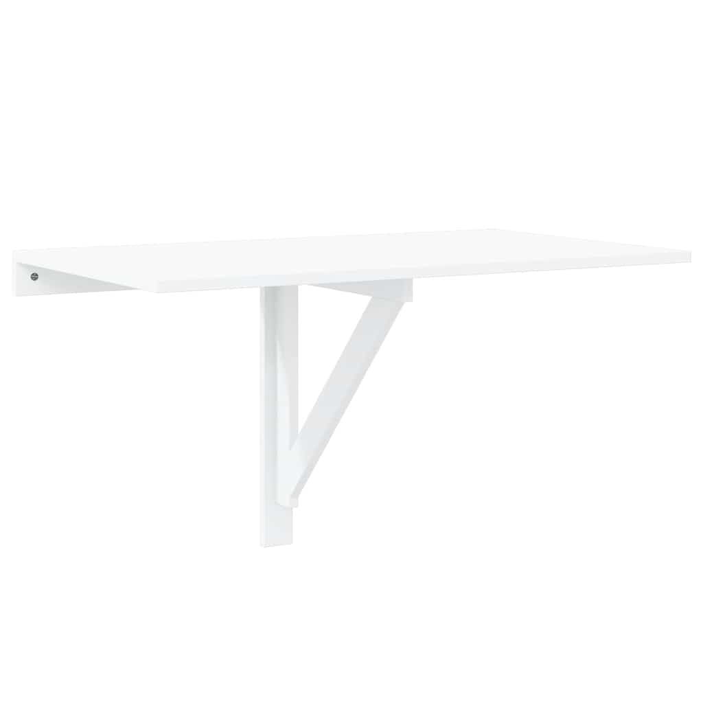 vidaXL Mesa de pared plegable contrachapada brillo 100x60x56 cm en color Blanco brillante/Gris sonoma/Negro y más | estructura resistente ideal para salón dormitorio o estudio