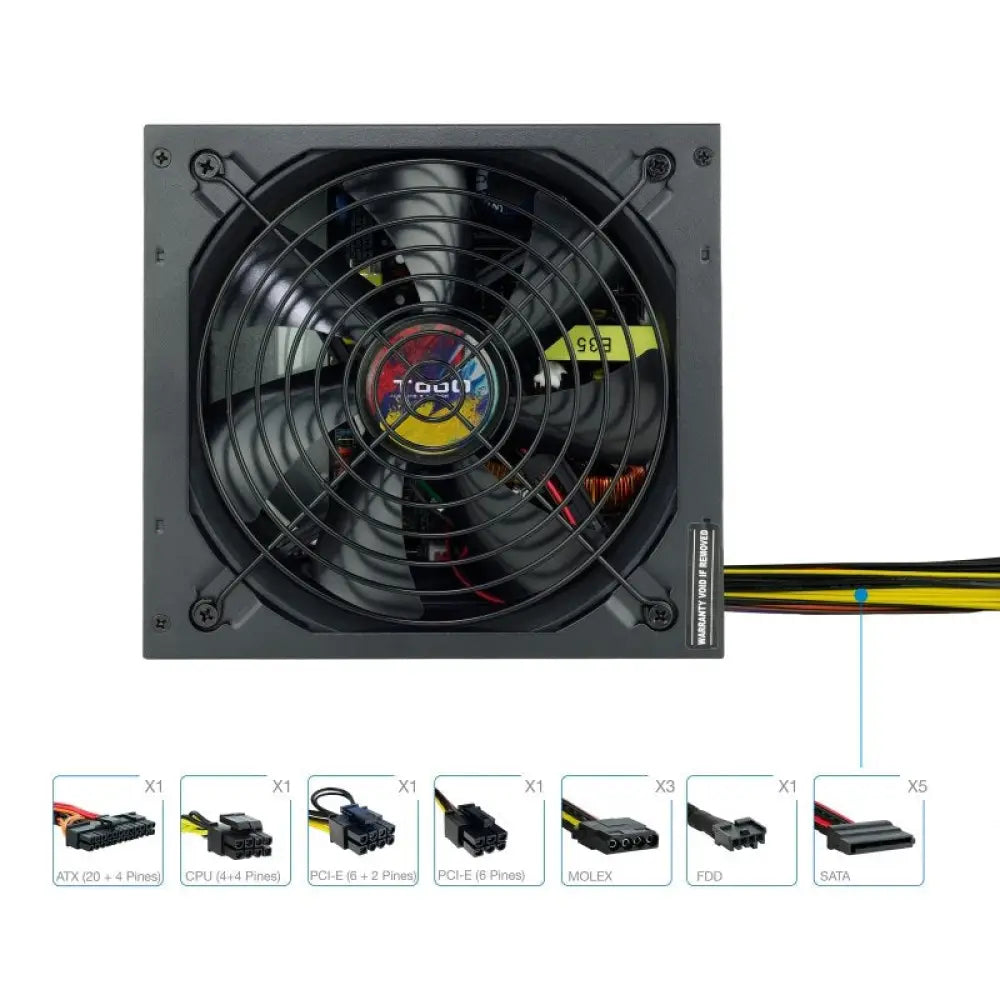 Fuente Alimentación TooQ TQAPOLO-700SP 700W PFC Activo