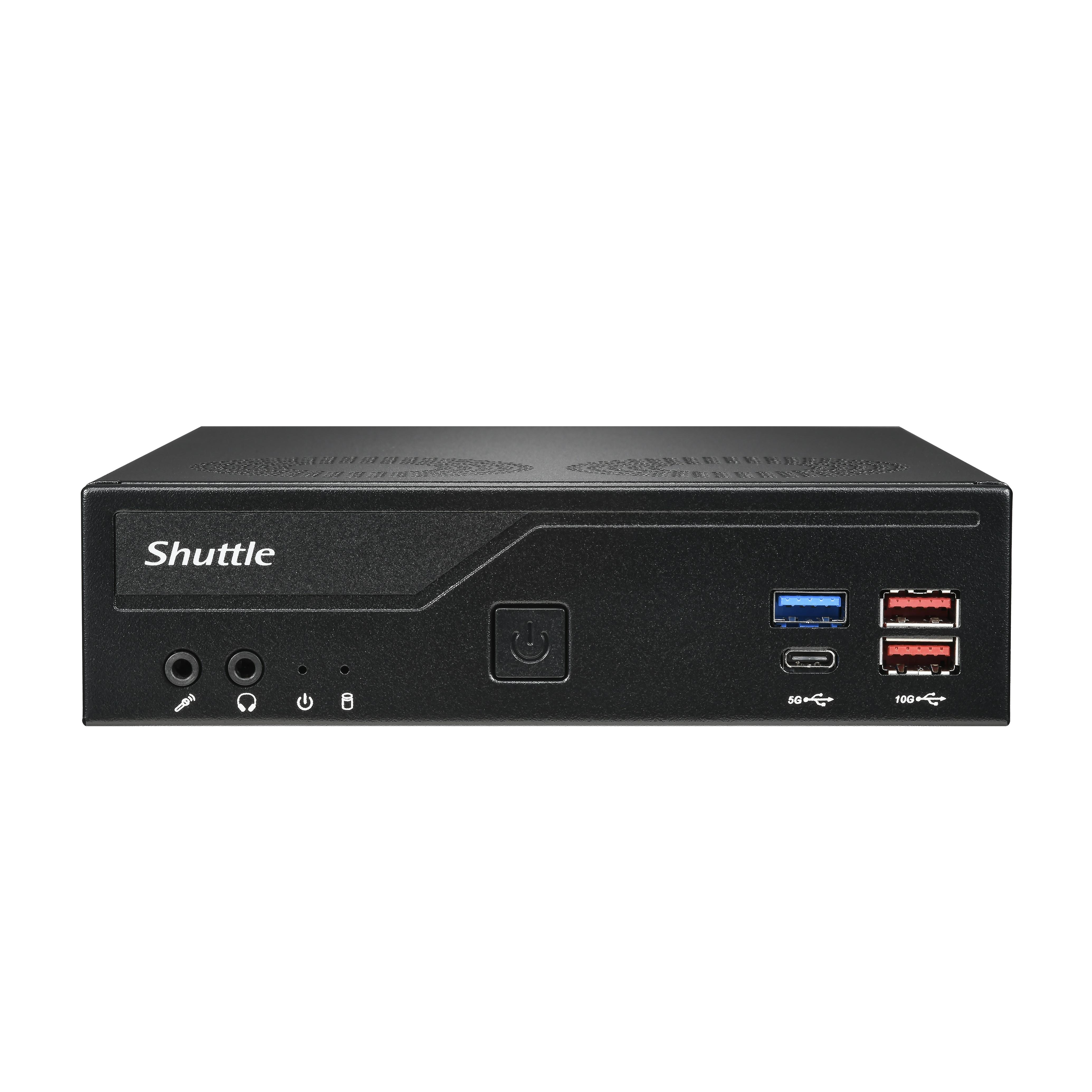 Shuttle DH770 PC/estación de trabajo barebone 1,35 l tamaño PC Negro Intel H770 LGA 1700