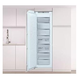 Balay - Congelador vertical integrable 3GIE737F de 212 L, tecnología NoFrost, clase energética E, blanco, altura 177 cm para cocina integrada