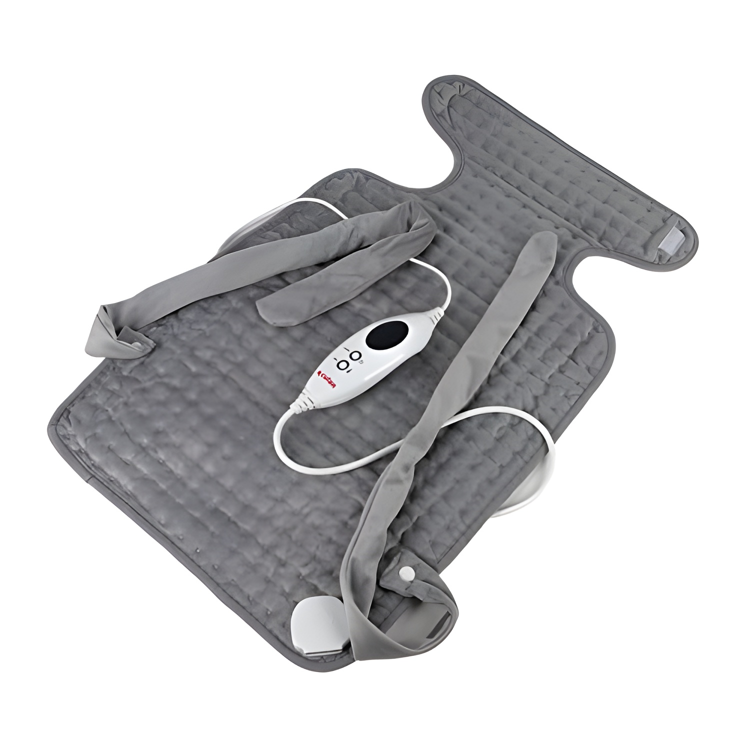 COFAN - Almohadilla Eléctrica Térmica Gris | Medida: 65 x 38 cm | Con 6 Niveles de Calor