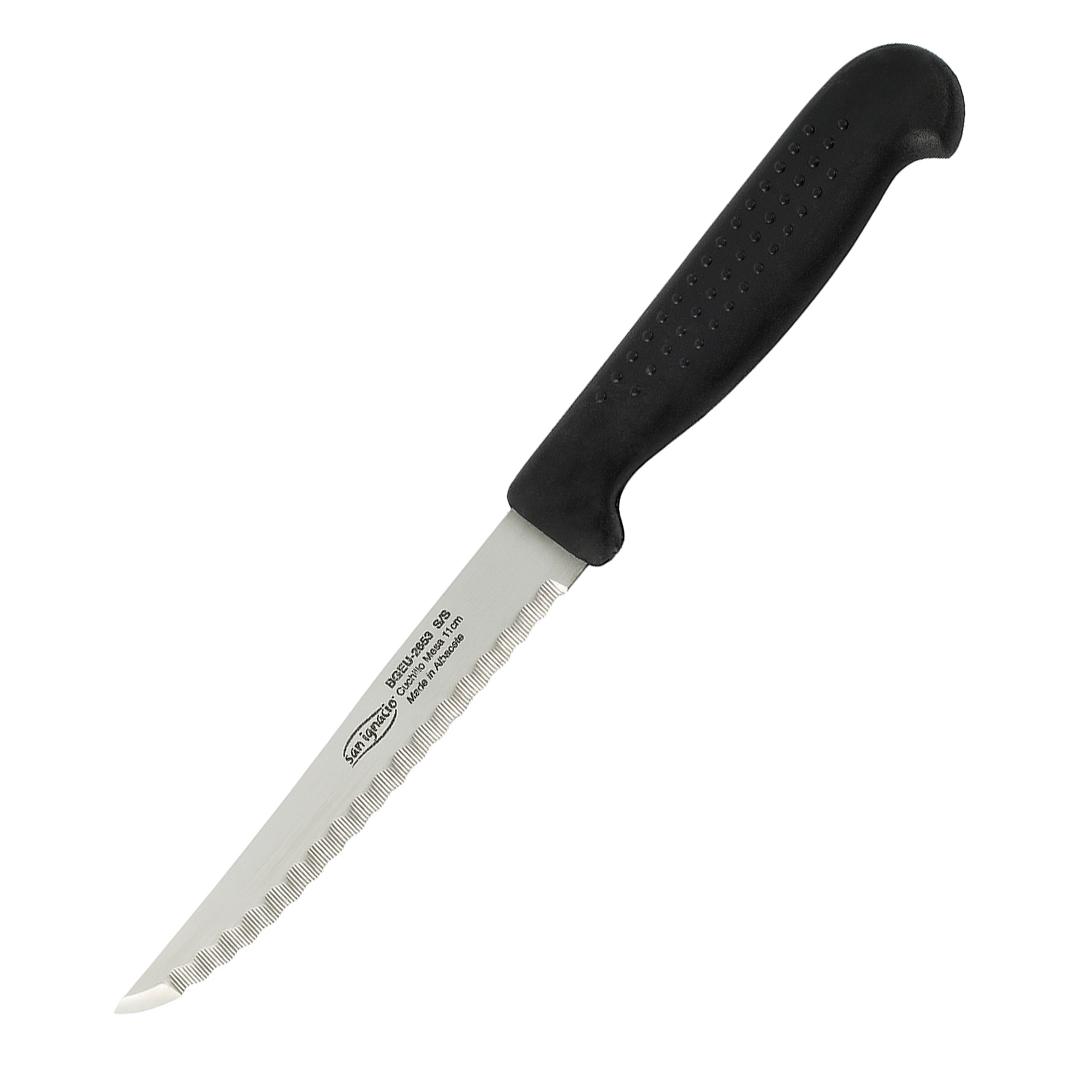Cuchillo de Mesa Dentado San Ignacio 11cm Acero Inoxidable