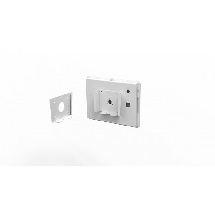 Soporte de Pared Maclocks Compulocks para Pantalla Plana - Aluminio de Alta Calidad - Gestión de Cables - Montaje VESA - Blanco