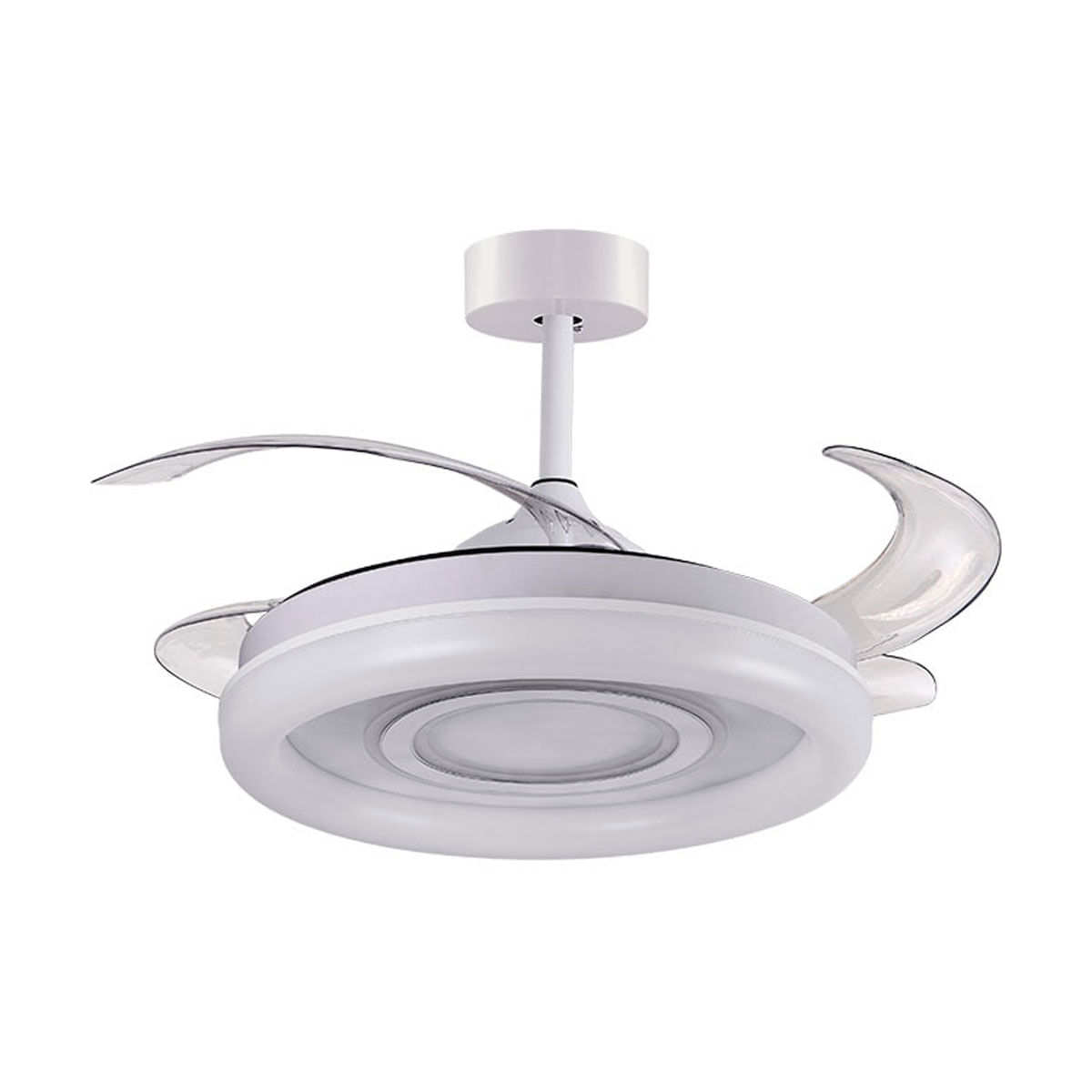 Ventilador de techo Amaltea Bel Air 116W 4 aspas retráctiles blanco Ø108 cm