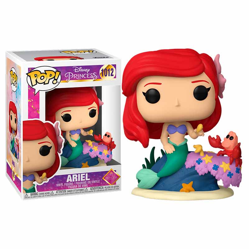 Funko Pop! Disney The Little Mermaid, La Sirenita, Ariel 1012 - Figura de coleccionista