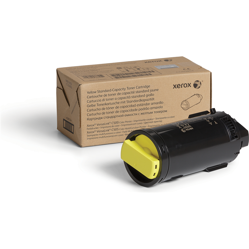 Xerox Tóner Original Amarillo De Hasta 2400 Páginas Para Versalink C500 Y C505 (106R03861)