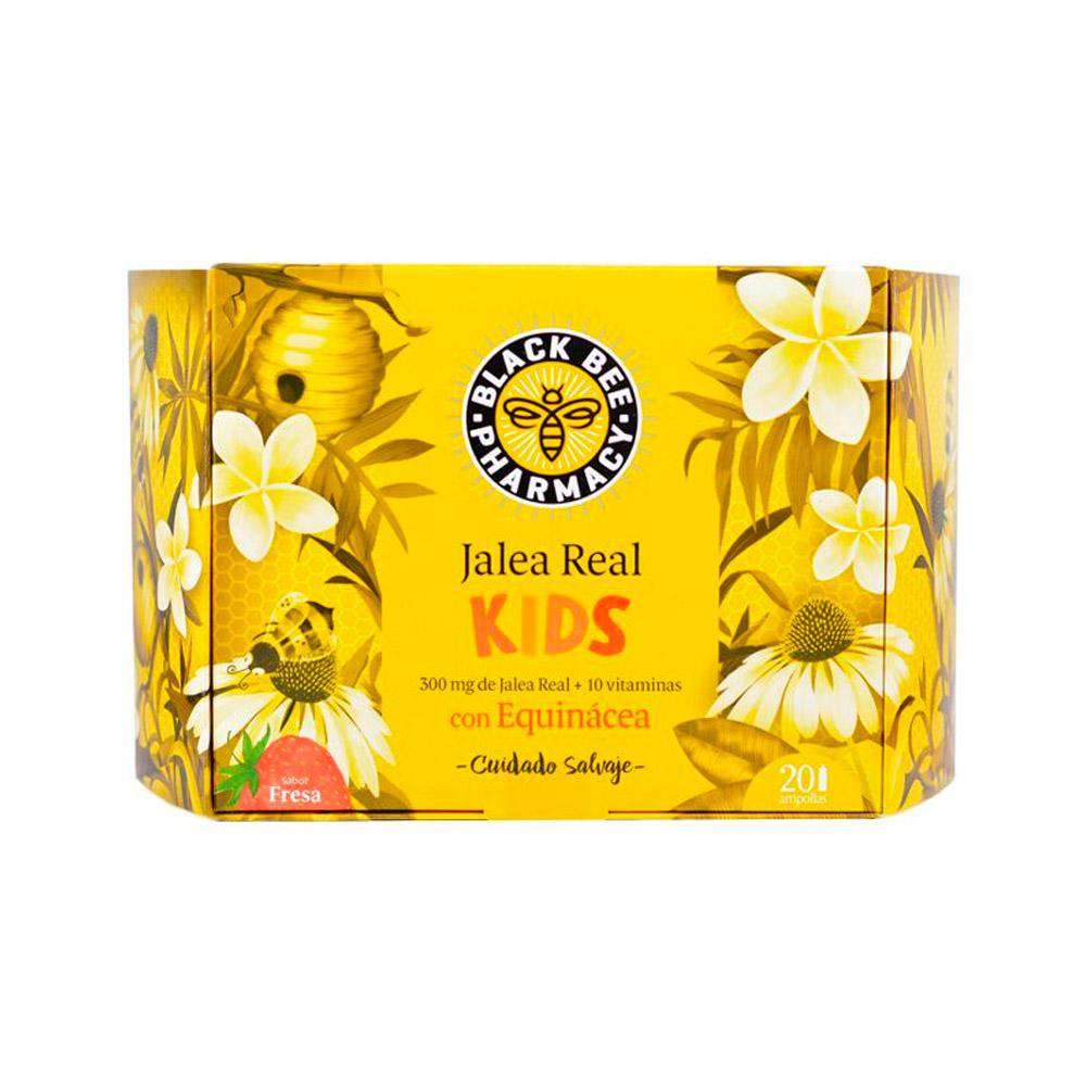 Black Bee Jalea Real Kids 20 Ampollas