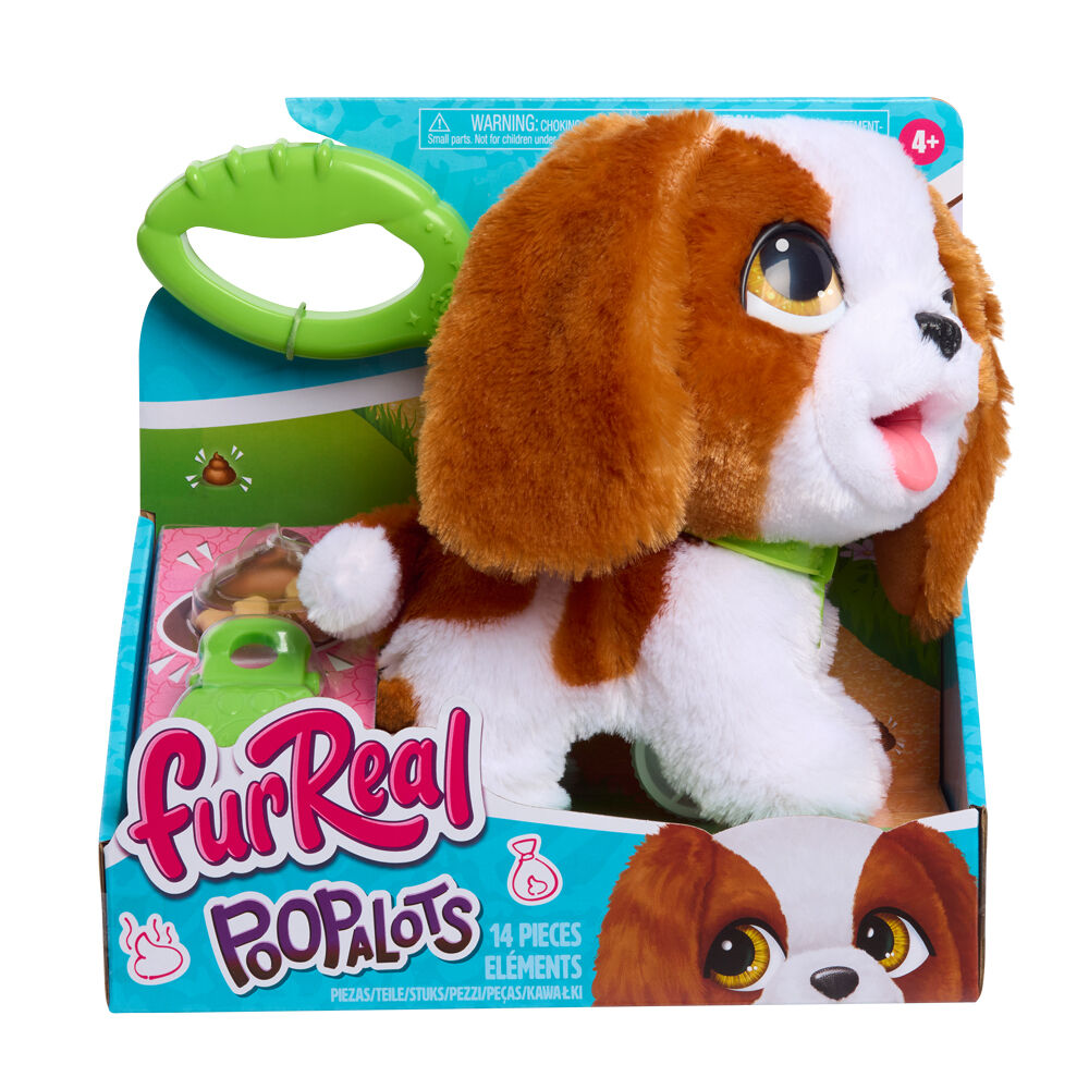 Perro Interactivo Furreal de Raza Spaniel, Juguete Realista con Movimientos y Sonidos, Ideal para Niños