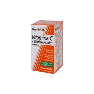 Health Aid Vitamina C con Bioflavonoides 60 comprimidos de 1000mg
