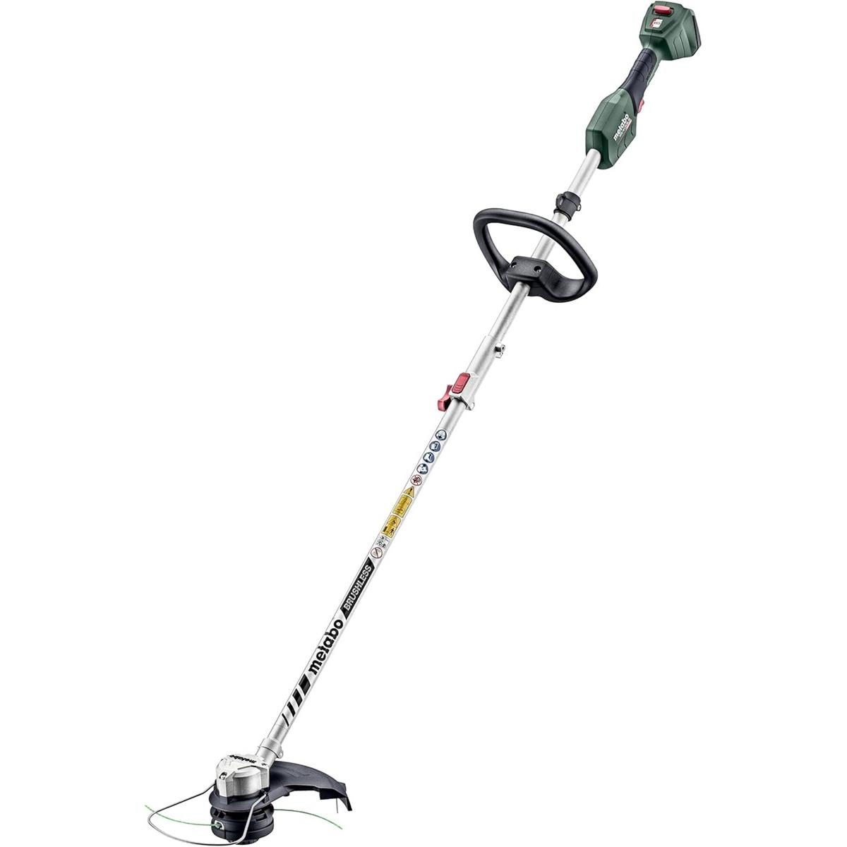 Metabo 601720850 Recortadora de Césped con batería de 18V, RTD 18 LTX BL 30 eficiencia y facilidad de uso