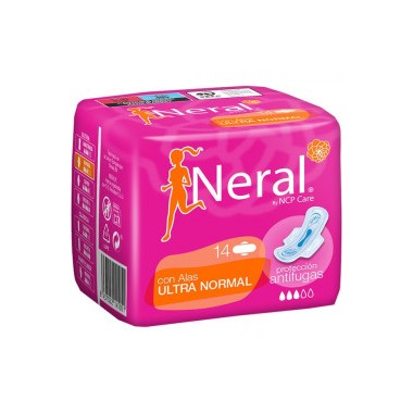Neral - Compresas Ultra Normal con alas 14ud.Neral