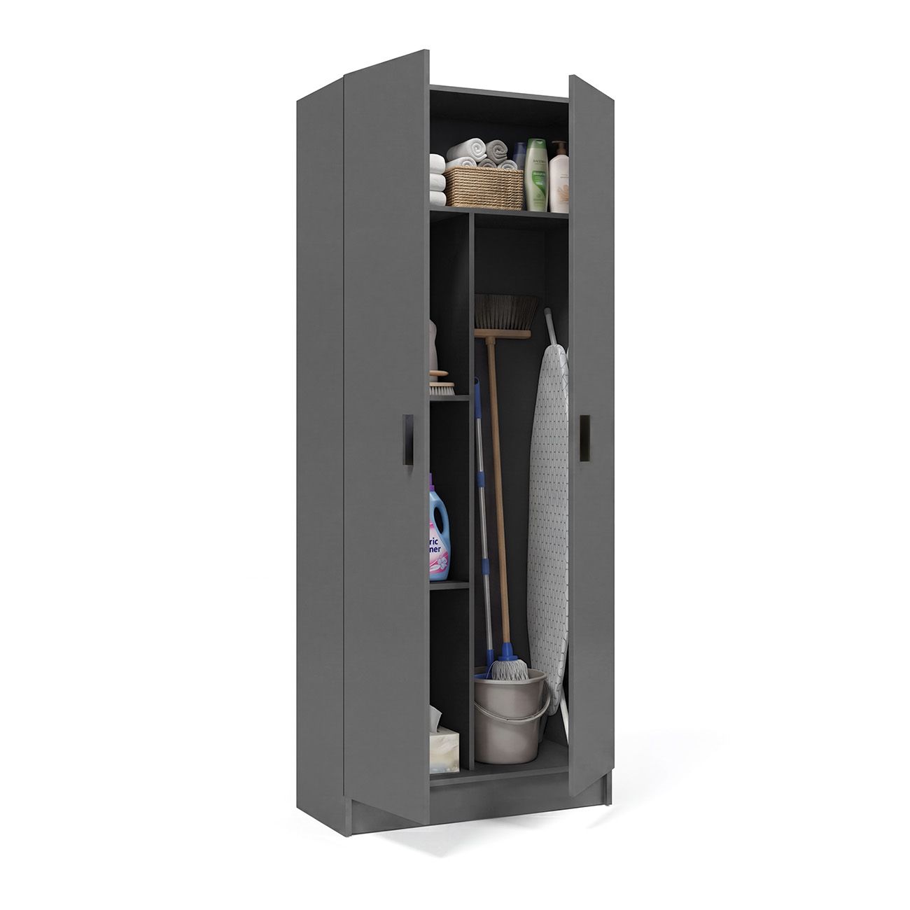 Armario de 2 puertas 73x180 cm Multi Useful