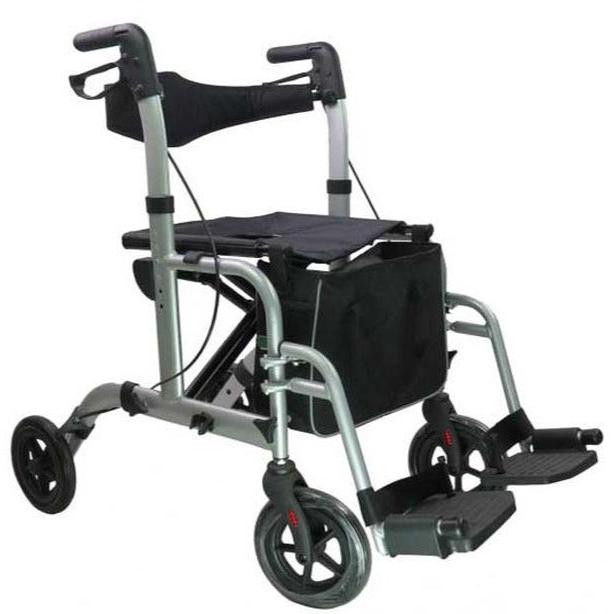Andador con Silla | Rollator + Silla de Ruedas Ortoprime Ortoprime