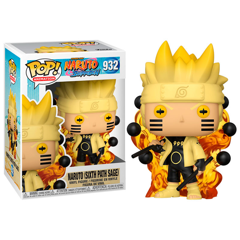 Funko Pop! Naruto Shippuden - Naruto Sabio de los Seis Caminos, 49801, Nº932