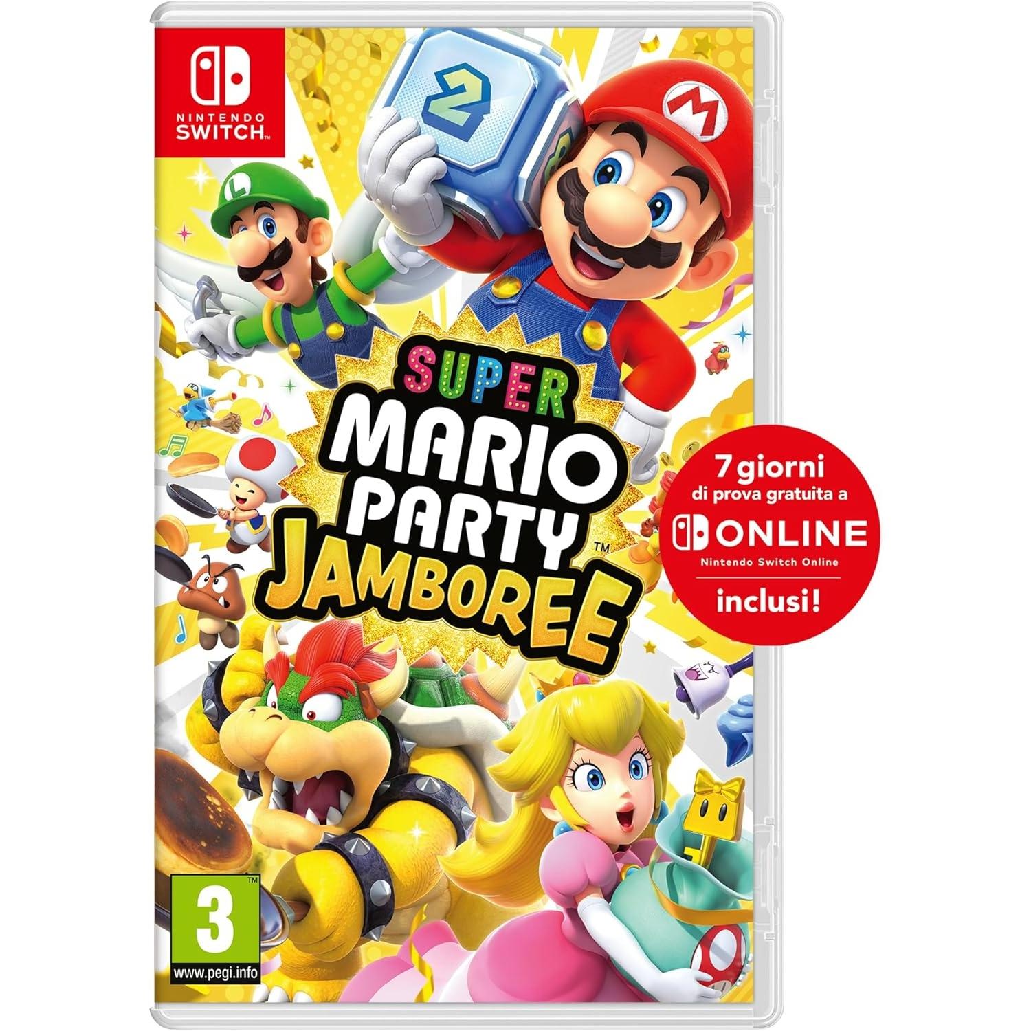 Super Mario Party Jamboree + 7 gg di NSO Juego para Consola Nintendo Switch