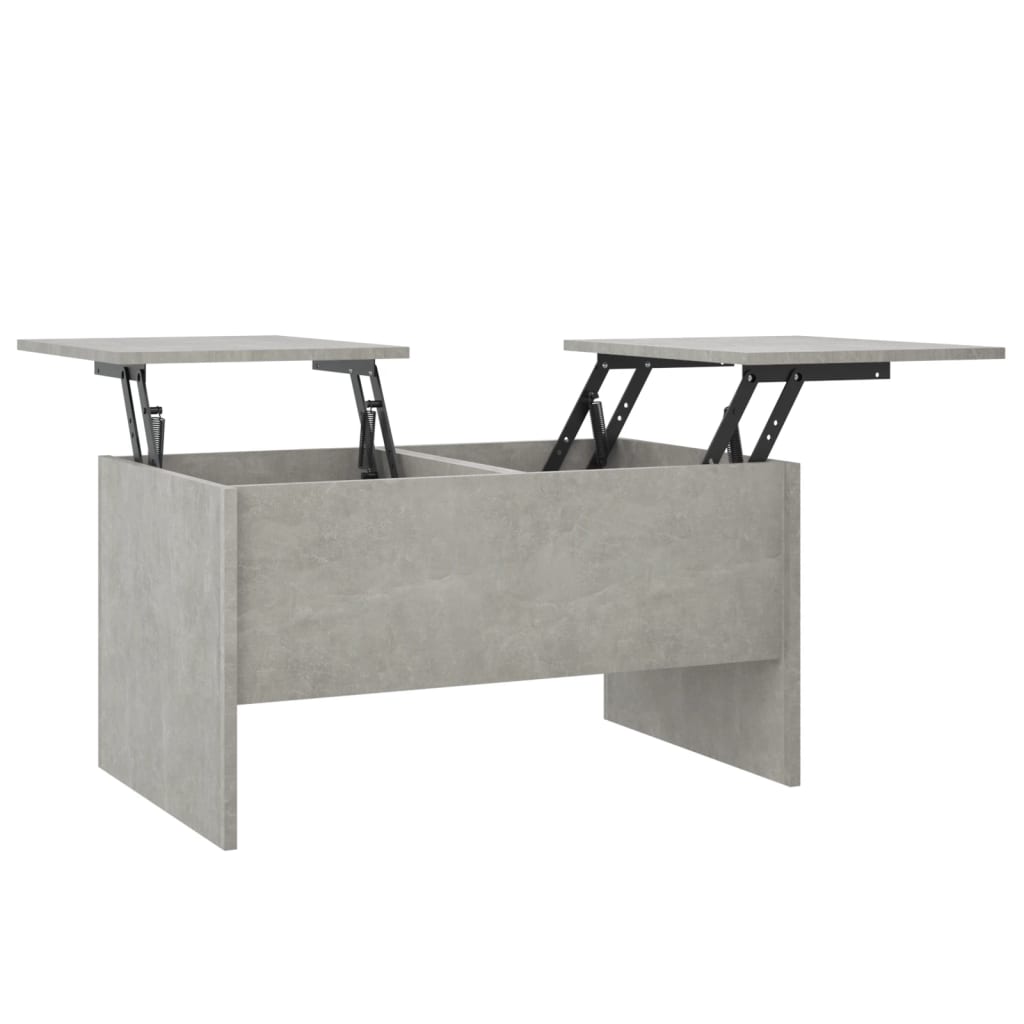 Vidaxl Mesa de Centro Madera de Ingeniería Roble Sonoma 80x50x42,5 Cm