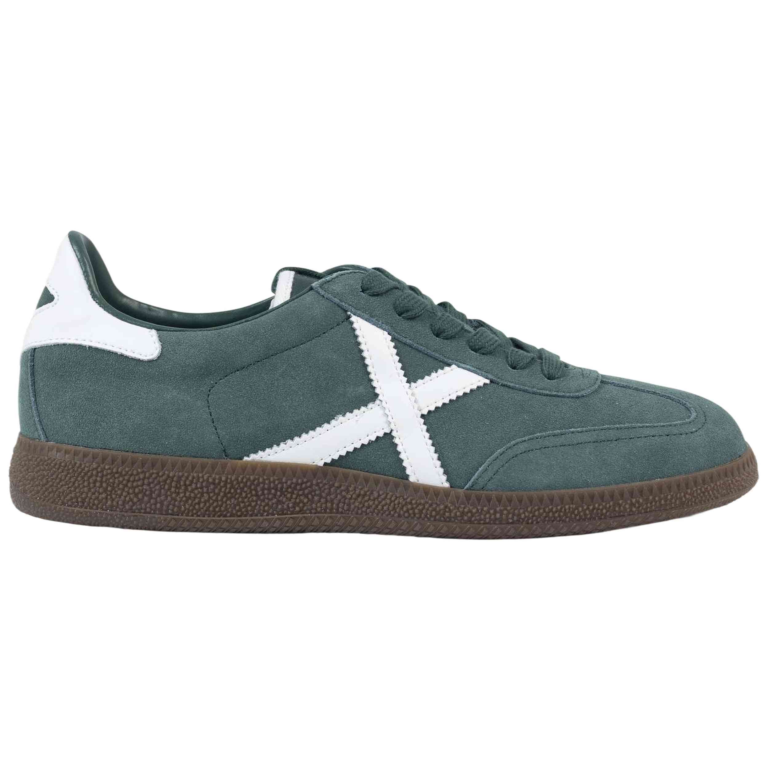 Zapatillas Munich modelo Barru para hombre y mujer en color Verde