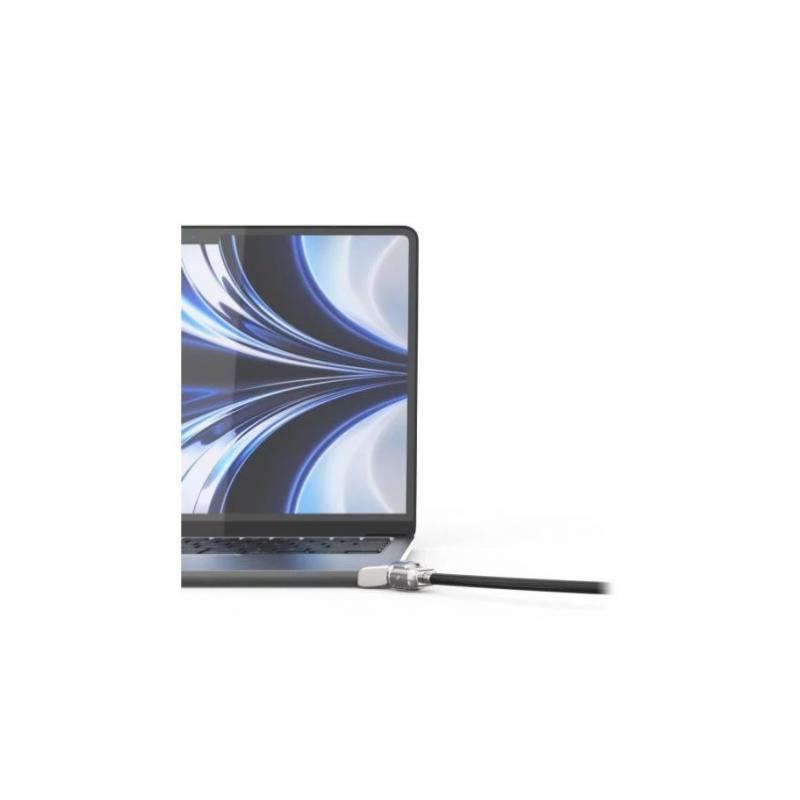 Ledge MacBook Air 2022 M2 T-slot Ledge Lock Adapter con candado de cable con llave