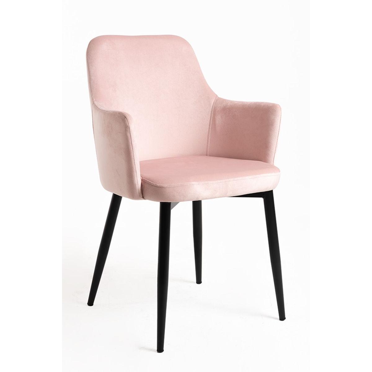 Regalos Miguel - Packs Sillas Comedor - Pack 6 Sillas Puan Terciopelo - Rosa