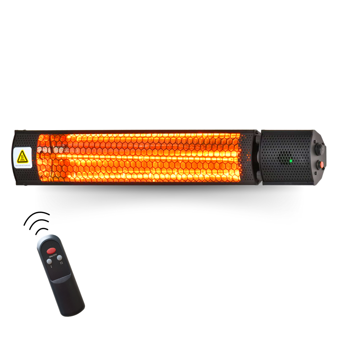 STARLYF Radiant Heater Estufa radiador para exteriores (IP65) 2000 W Mando a Distancia