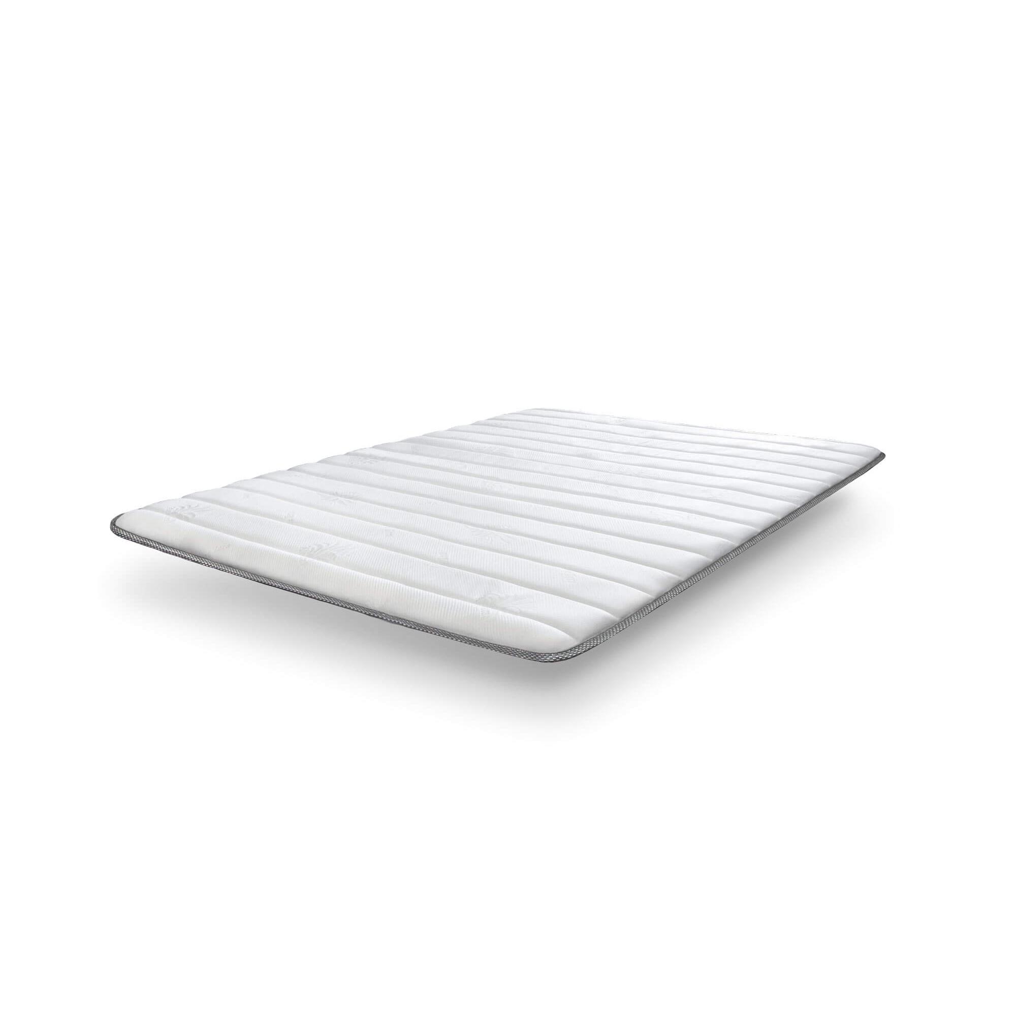 Topper Viscoelástico Aloe Vera Confort de SonnoMattress, Altura 3 cm