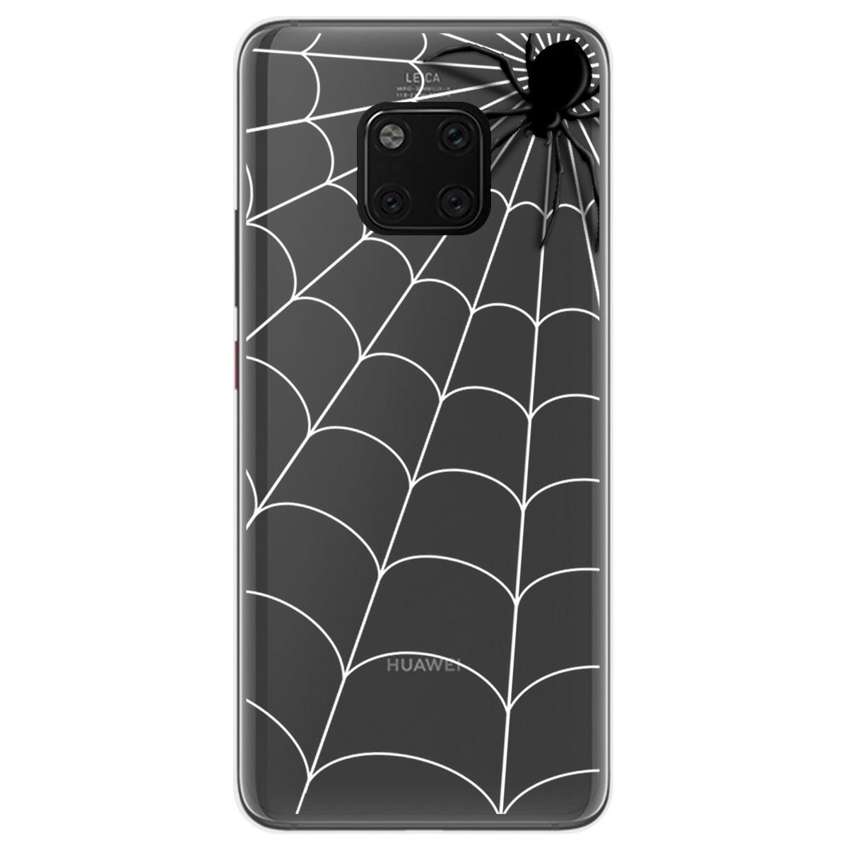 Tumundosmartphone Funda Gel Transparente para Huawei Mate 20 Pro diseño Araña Dibujos