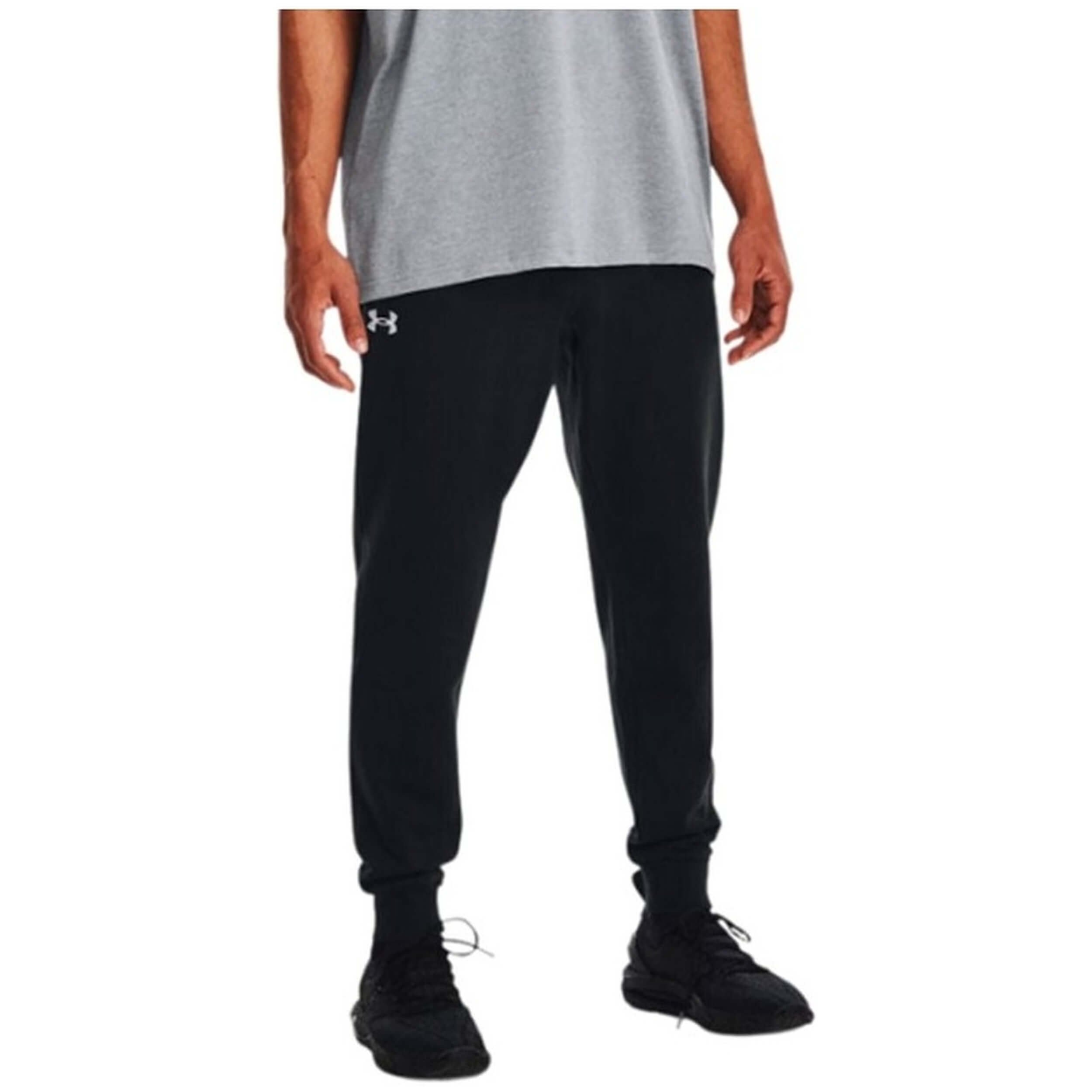Pantalon Largo Under Armour Rival para hombre en color negro