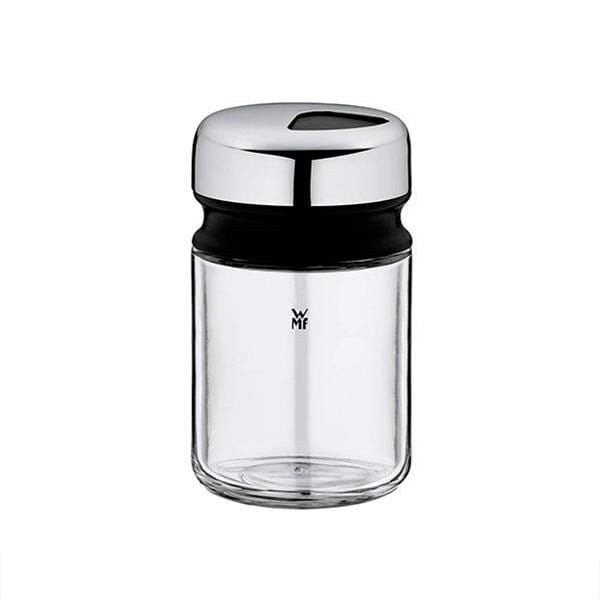 Bote de Cocina para Especias WMF de Cristal con Tapa de Acero Inoxidable Cromargan® y Cierre Hermético, 0.10 L