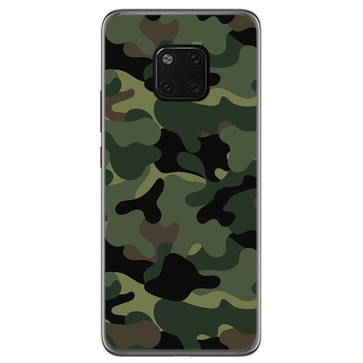 Tumundosmartphone Funda Gel Tpu para Huawei Mate 20 Pro Diseño Camuflaje Dibujos