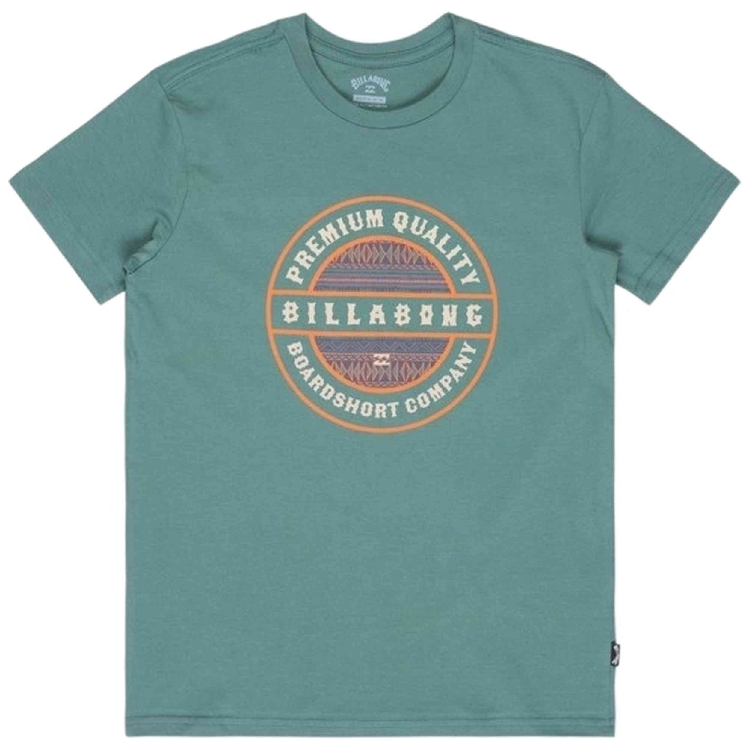Camiseta Billabong modelo Rotor Fill Ss en color Verde