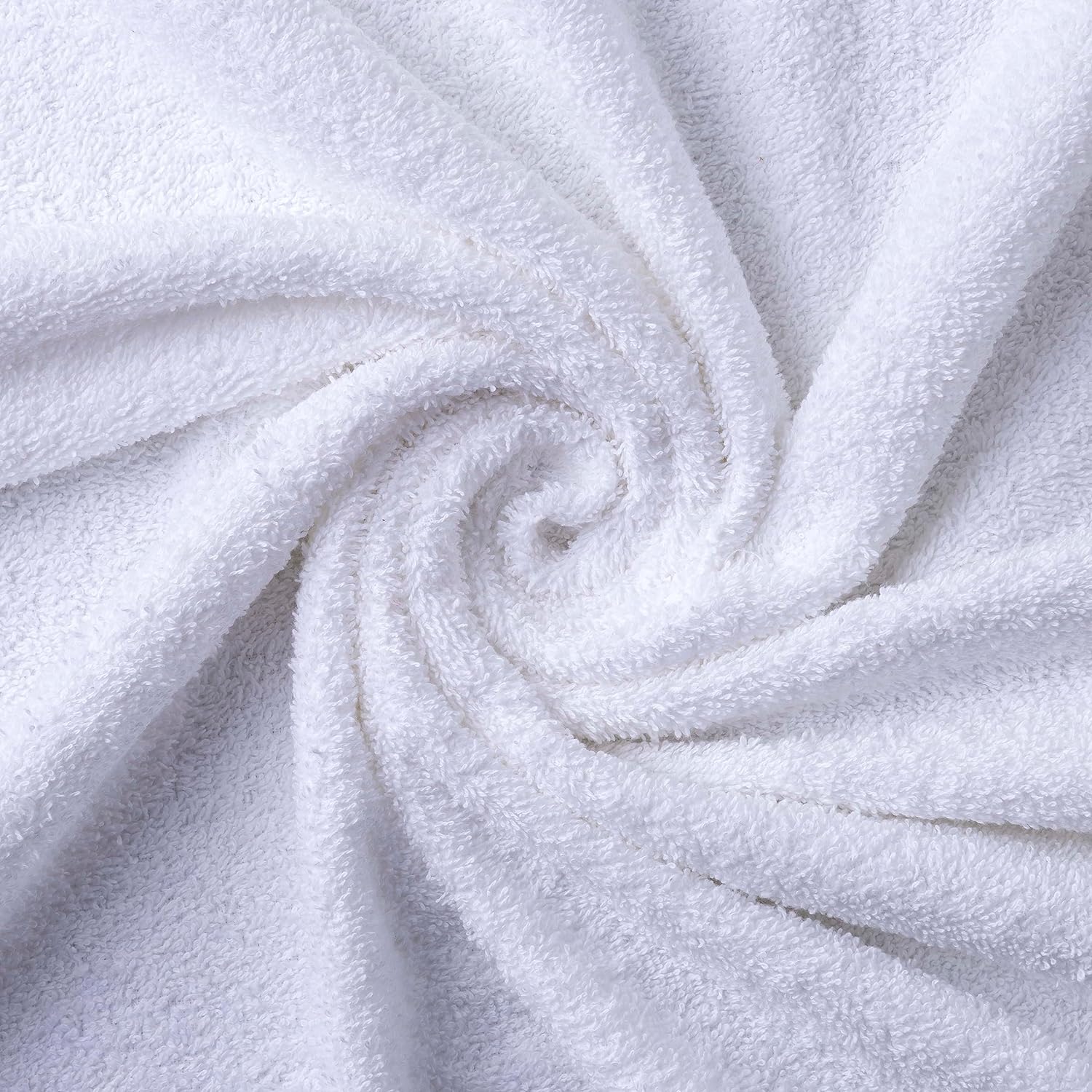 Toalla en Medidas Sueltas o en Juegos de 4 Medidas, toallas de 500 gramajes, Toallas Extra suaves, 100% algodón peinado de lujo, súper absorbente, Toalla de baño, tocador, bidé, ducha, lavabo, baño, gimnasio, colores lisos y resistentes