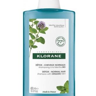 Klorane Champú Menta Acuática Orgánica 400 ml